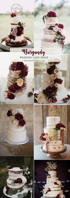 Bodas en color vino 7