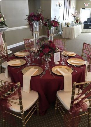 Bodas en color vino 10