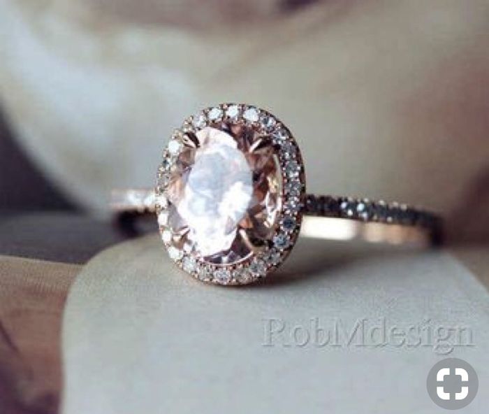 Tú anillo de compromiso en oro rosa? - 2