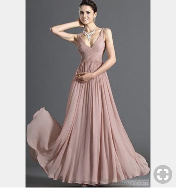 Vestidos rosas para la mamá de la novia - 2