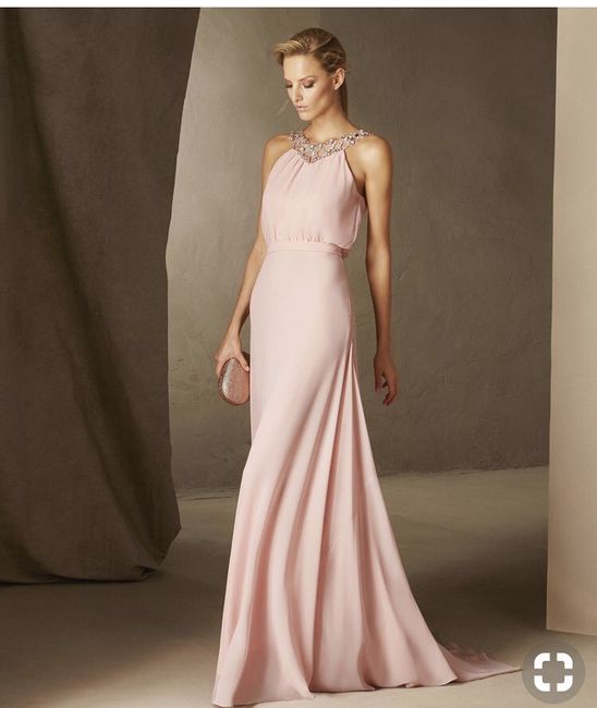 Vestidos rosas para la mamá de la novia - 4