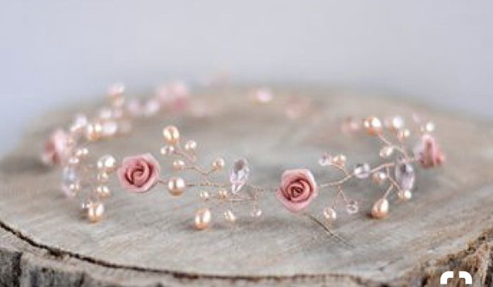 Hermosos tocados en rose gold - 4