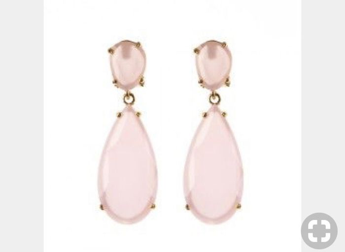 Aretes en rosa - 1