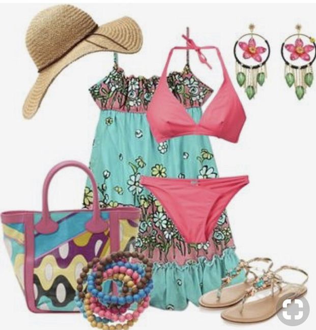 Trajes de baño en rosa - 4