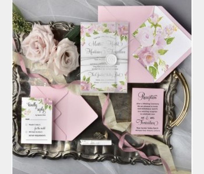 Invitaciones en rosa - 3