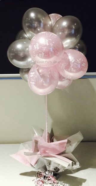 Decoración con globos rosas - 4