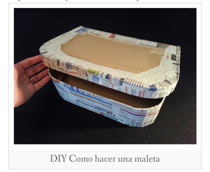 Maletines para pajes diy - 2