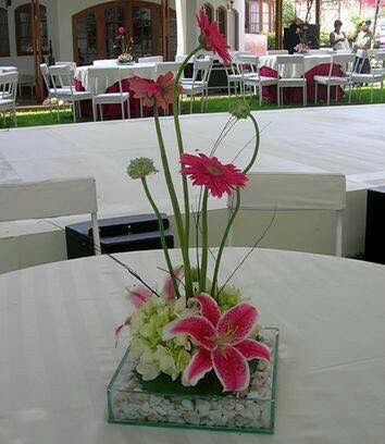 Centros de mesa con flores - 15