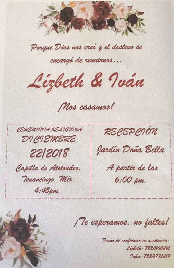 Mis invitaciones - 2