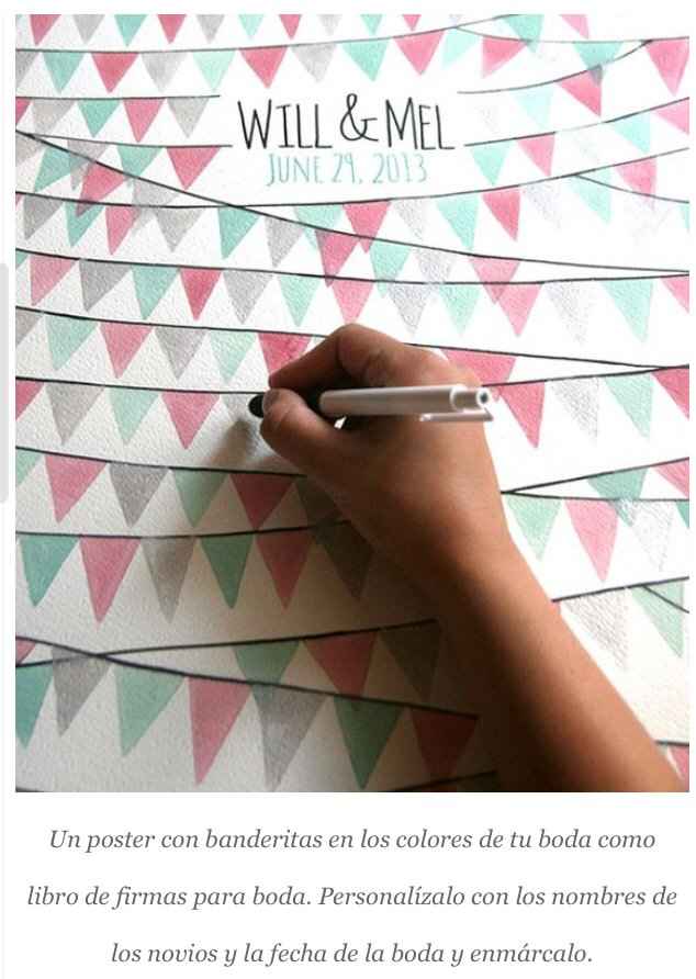 Libro de firmas diferente - 4