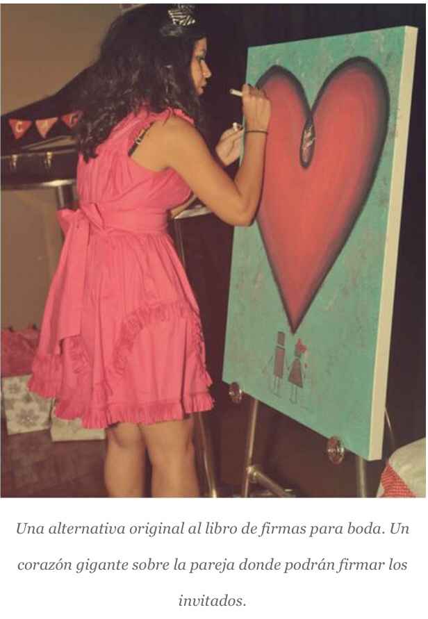 Libro de firmas diferente - 5