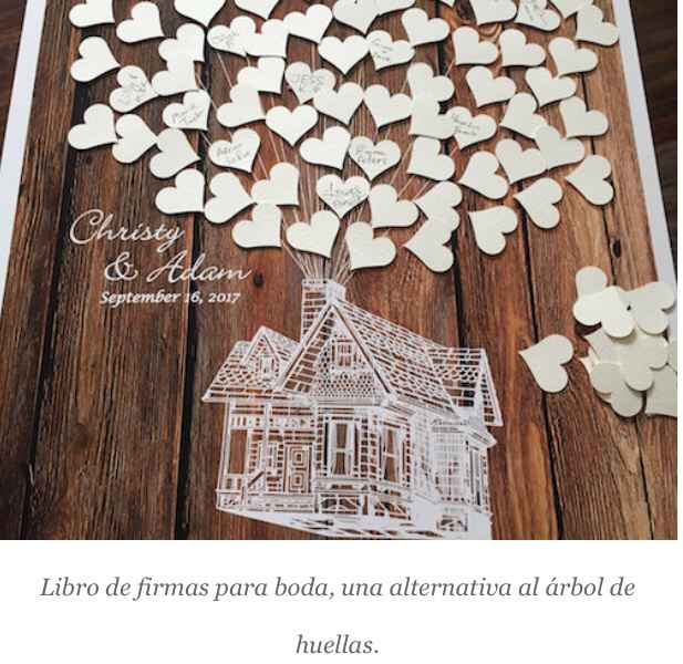 Libro de firmas diferente - 8