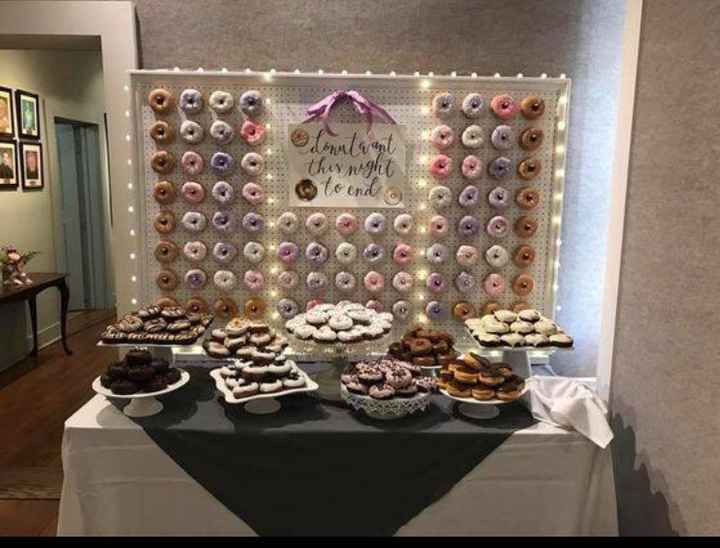 Donas en lugar de pastel - 1