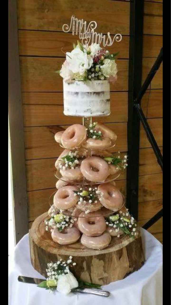 Donas en lugar de pastel - 8