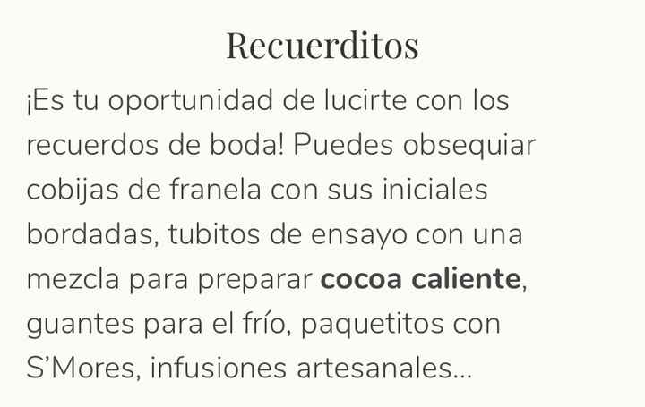 ¿te casarás en época de frío? - 22