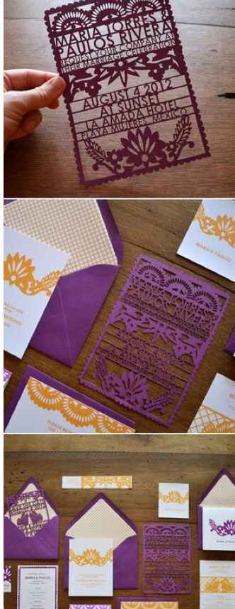 Invitaciones boda mexicana - 2