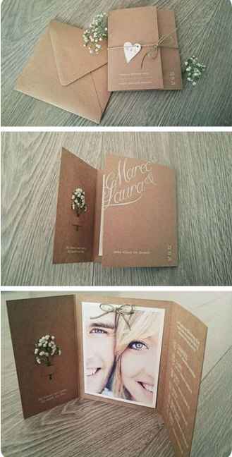 Invitaciones vintage - 1