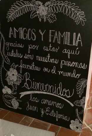 Letreros de bienvenida - 1