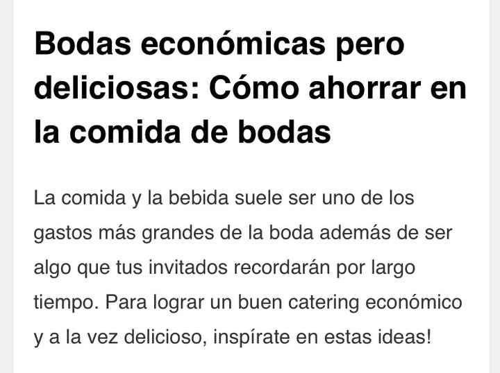 Ideas para ahorrar en tu boda - 3
