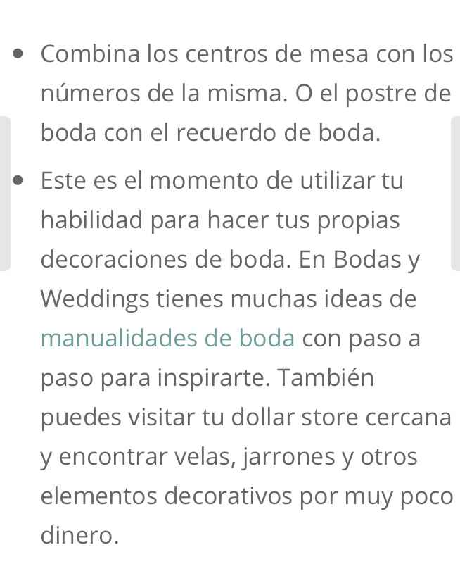 Ideas para ahorrar en tu boda - 13