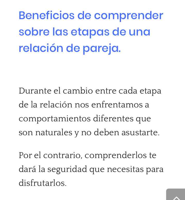 E- etapas de una relación en pareja ¿en cual estas? - 3