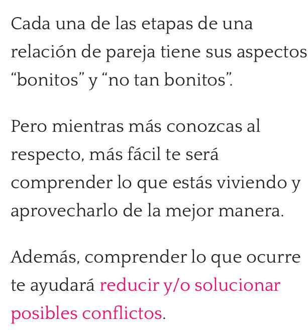 E- etapas de una relación en pareja ¿en cual estas? - 4