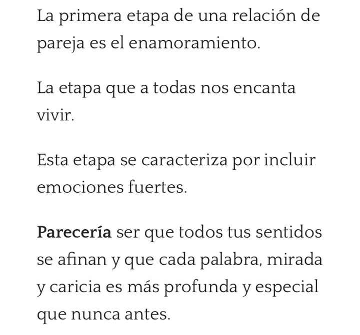 E- etapas de una relación en pareja ¿en cual estas? - 6