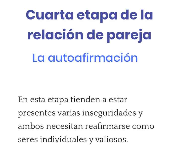 E- etapas de una relación en pareja ¿en cual estas? - 17