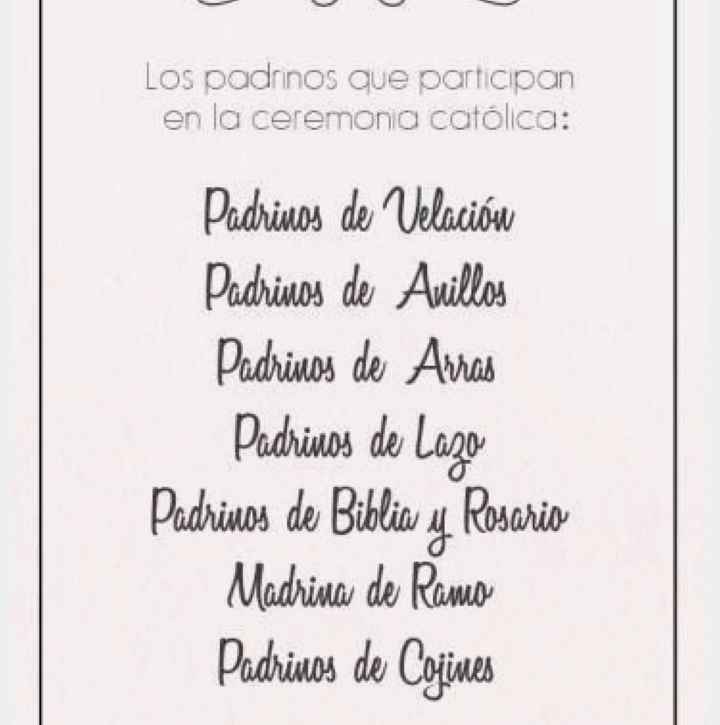 Padrinos de boda - 2