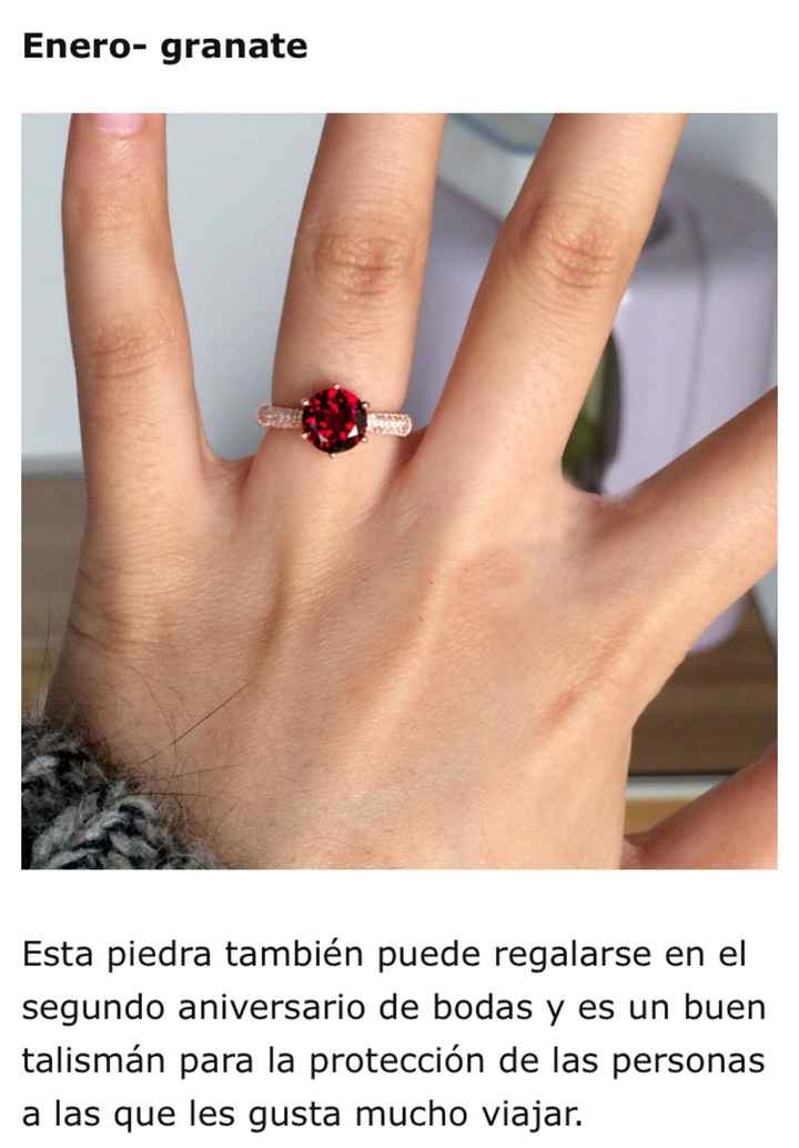 ¿que piedra preciosa debe llevar tu anillo de compromiso según el mes en el que naciste? - 4