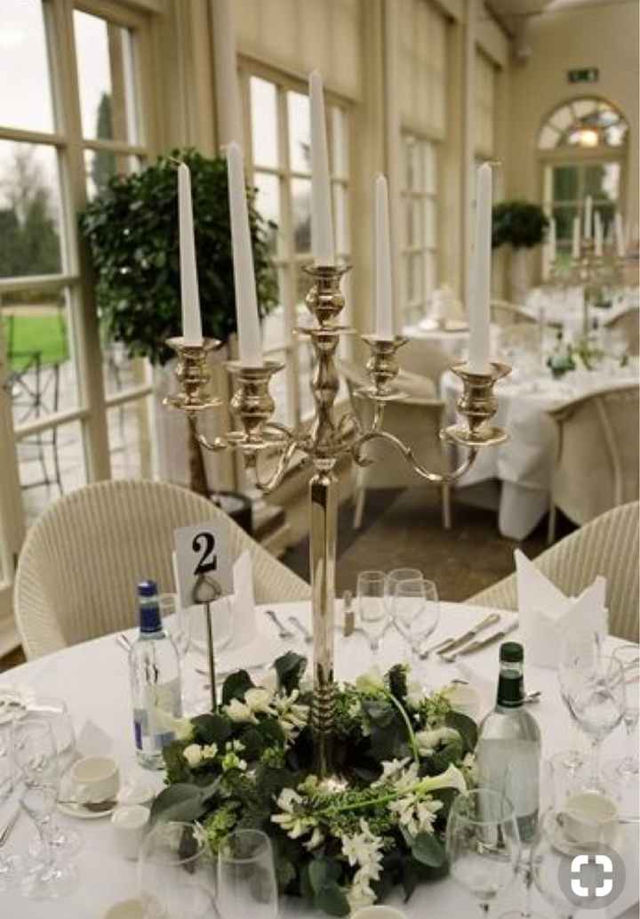 Rally - Centros de mesa con candelabros - 2