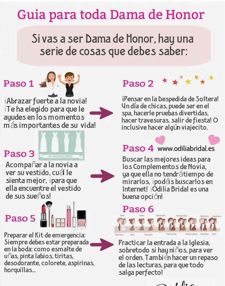 Damas de honor - 1