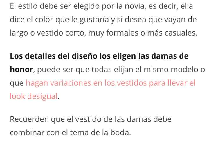 Damas de honor - 5