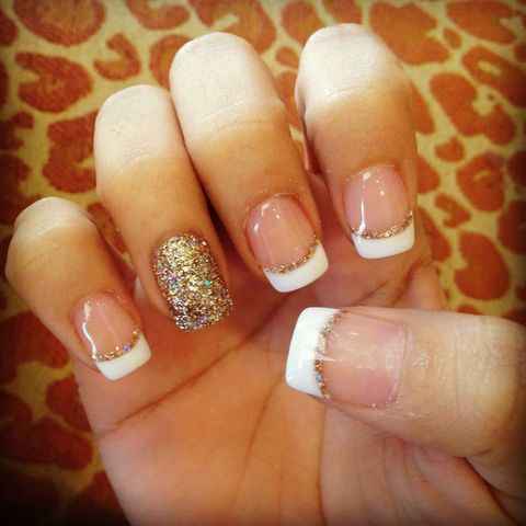 Manicura francesa para el gran día - 9