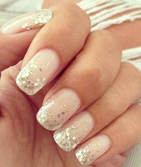 Manicura francesa para el gran día - 13