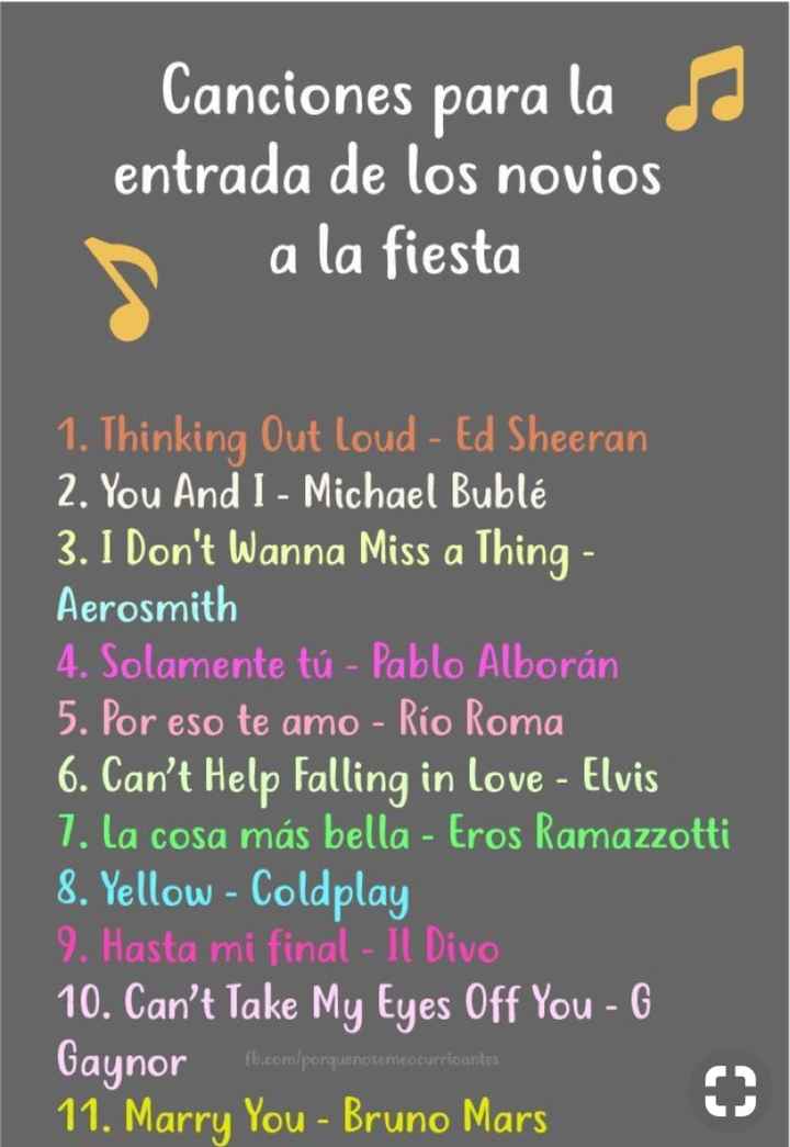 Para su entrada... - 1