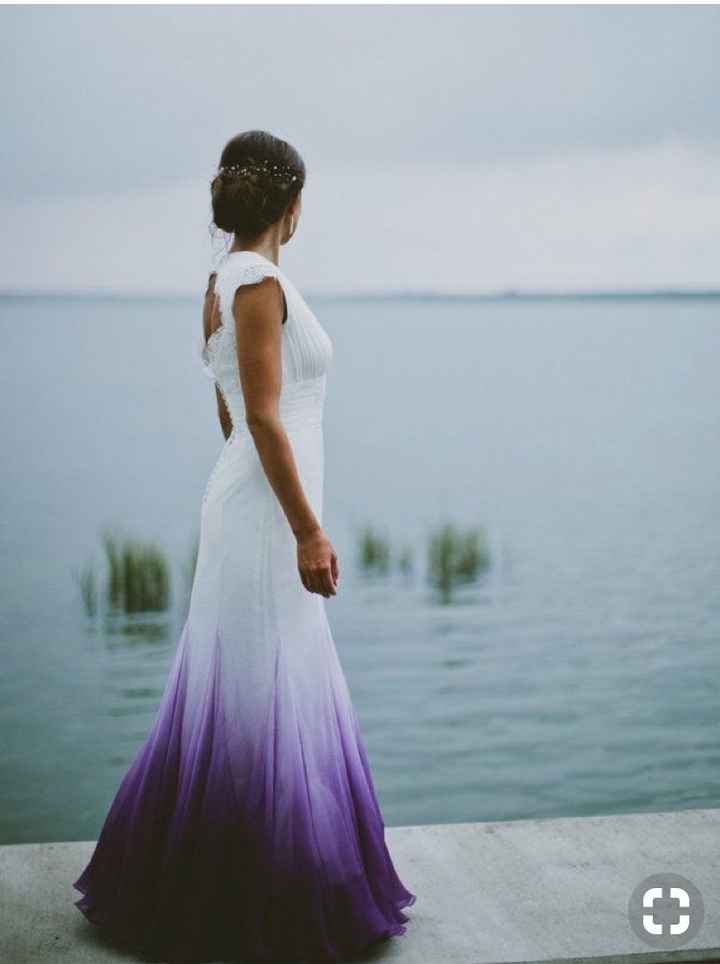 Lila en los vestidos de novia - 2