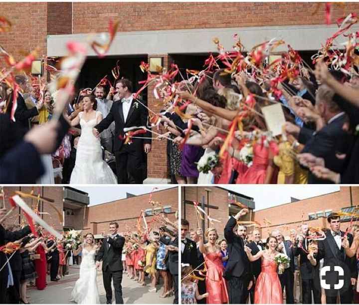 Listones para recibir a los novios - 3