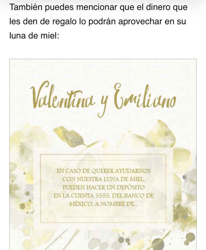 ¿como pedir dinero en la boda? - 9