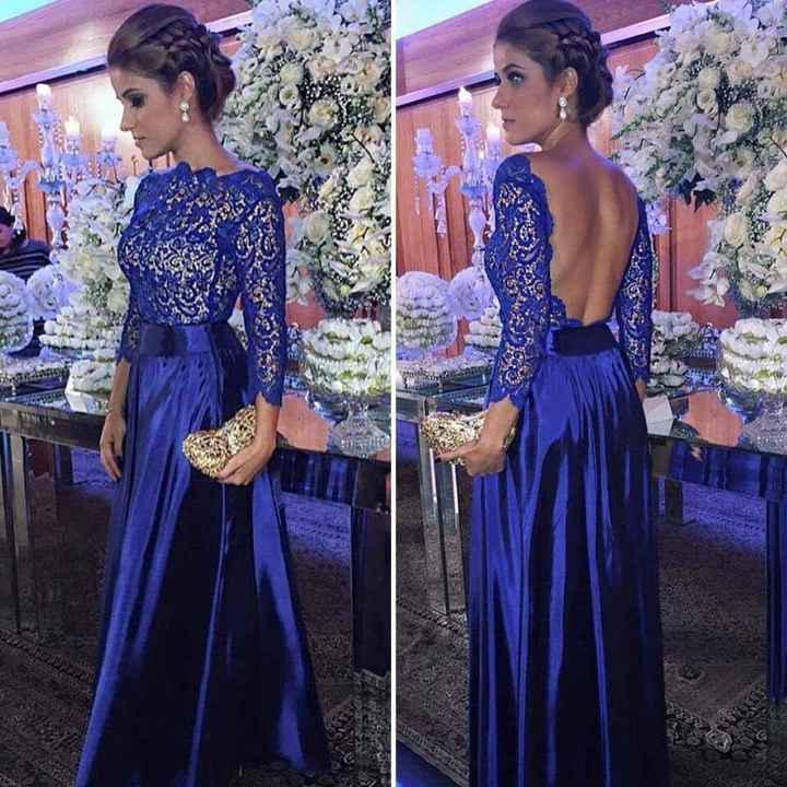Vestidos azules para tus damas - 12