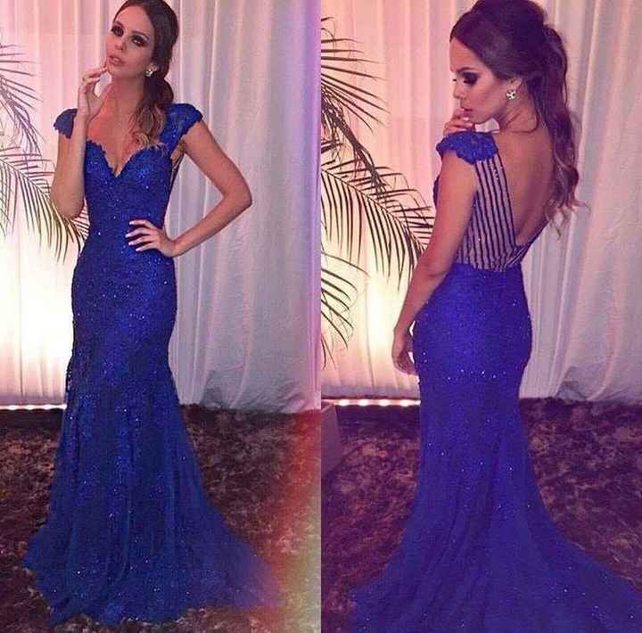 Vestidos azules para tus damas - 16