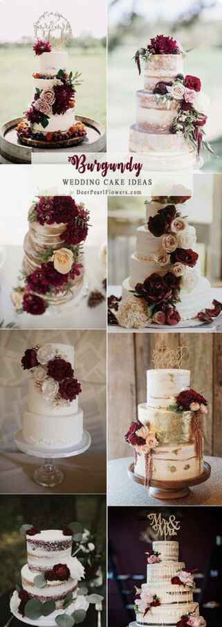 Bodas en color vino - 7
