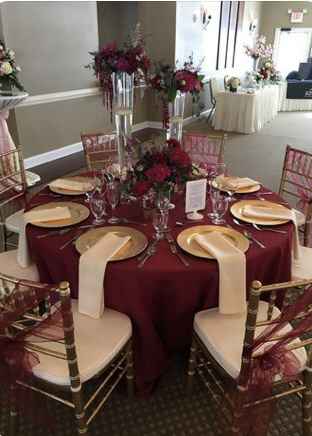 Bodas en color vino - 10