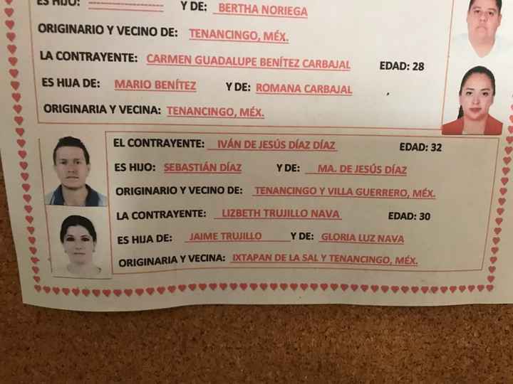 Amonestaciones - 1