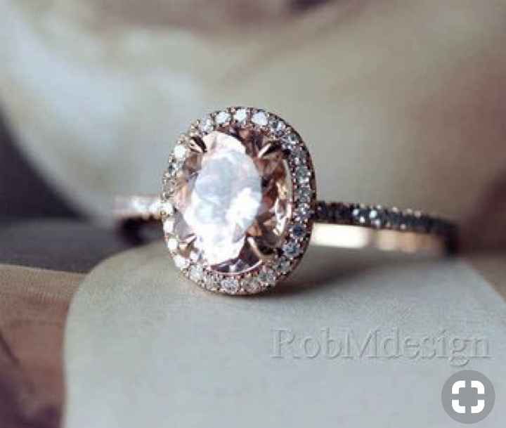 Tú anillo de compromiso en oro rosa? - 2