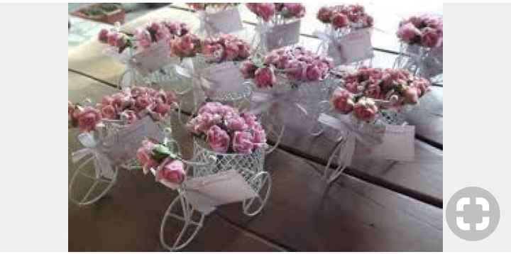 Centros de mesa con tonos rosas - 11