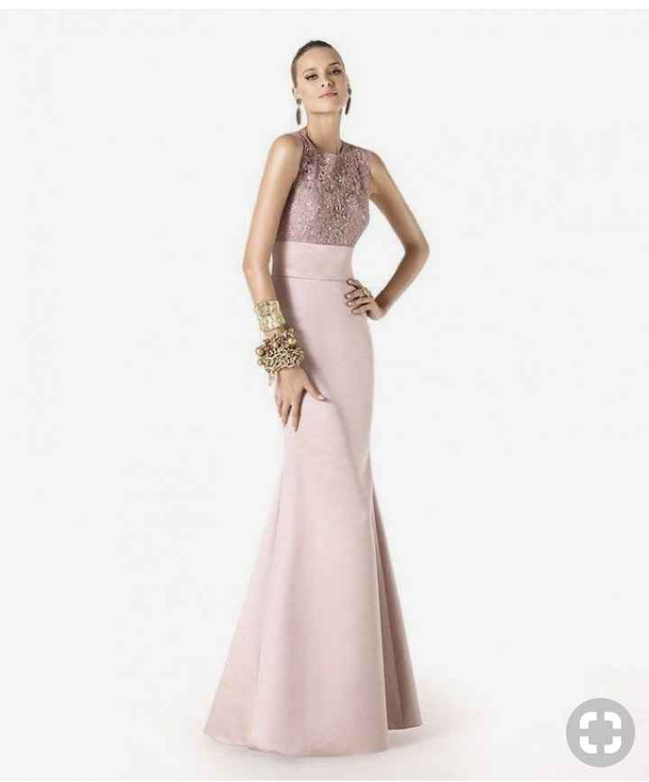 Vestidos rosas para la mamá de la novia - 5