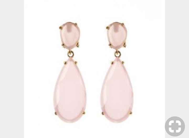 Aretes en rosa - 1