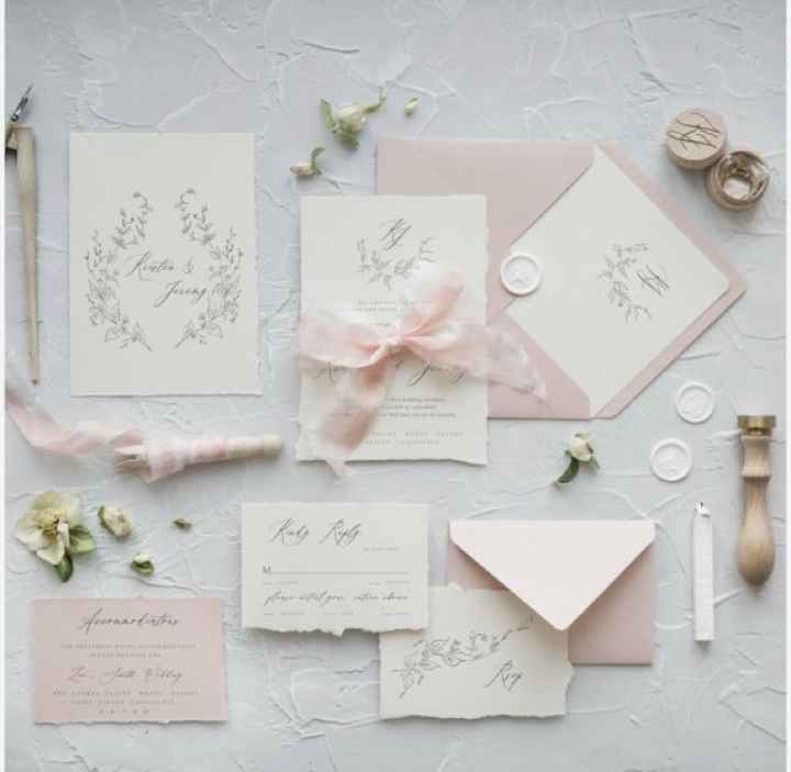 Invitaciones en rosa - 2