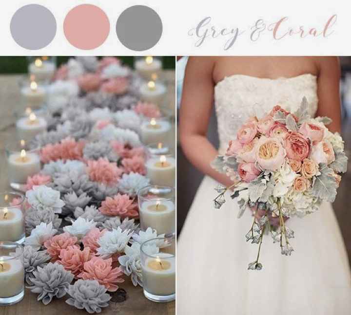 Decoración en rosa y gris - 2